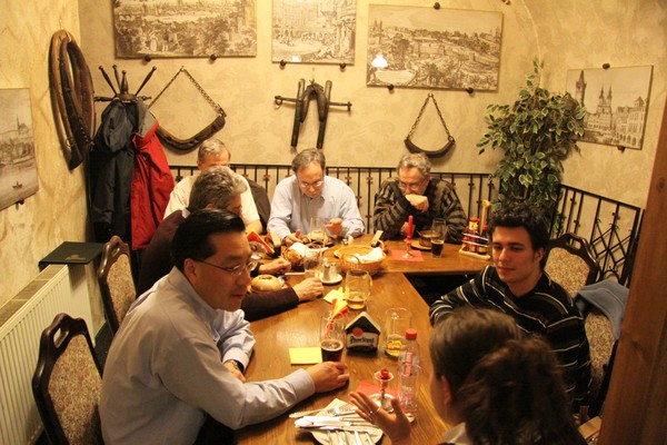 Wednesday session + Staromacek restaurant 38